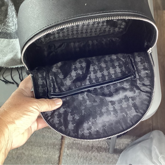 Karl Lagerfeld NWT Adele Patch backpack with a removable Karl keychain